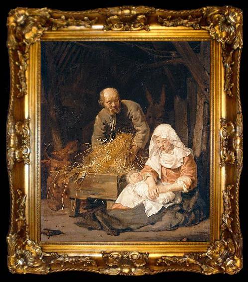 framed  Jan de Bray The Holy Family, ta009-2
